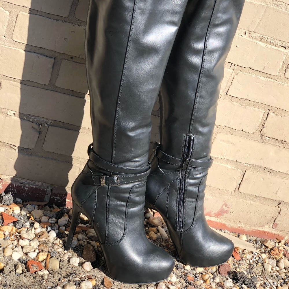 Knee high boots